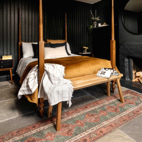 Kukoon Green Terracotta Distressed Traditional Rug Wayfair.co.uk